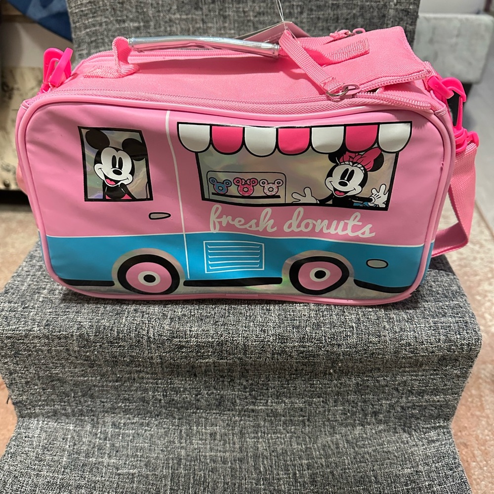 Disney Pink and Blue Minnie Mouse lunchbox